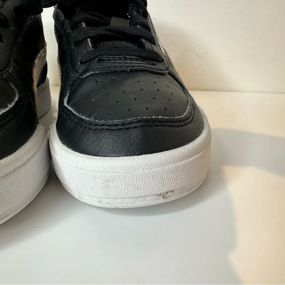 PUMA Unisex-Child Caven Sneaker, Black/White size 12C - Picture 14 of 16